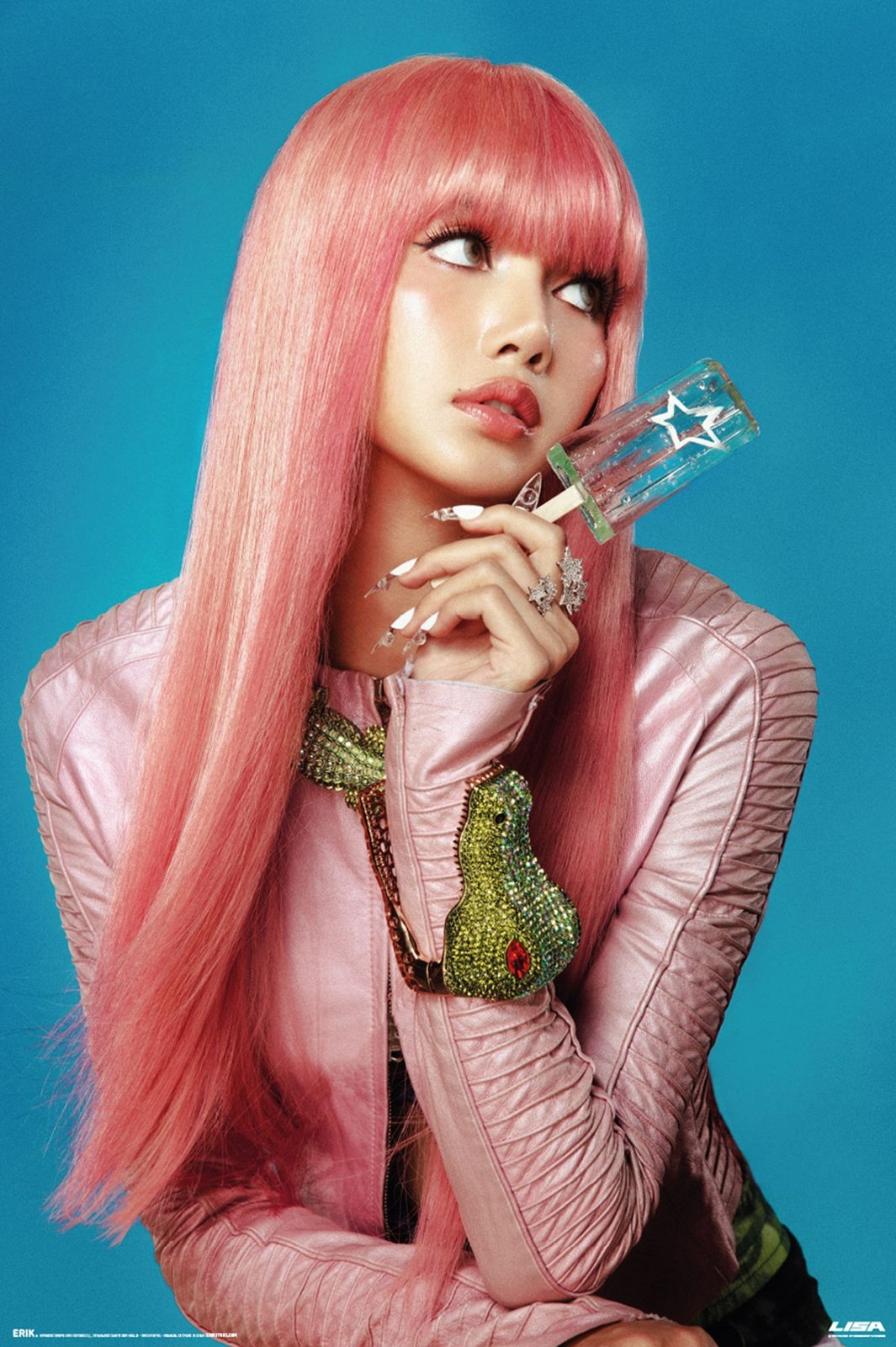 Blackpink Lisa Lalisa Manobal Lizak - plakat
