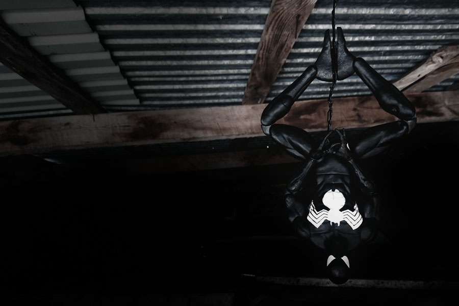 Image of Black Spider-Man - plakat Wymiar do wyboru: 59,4x42 cm