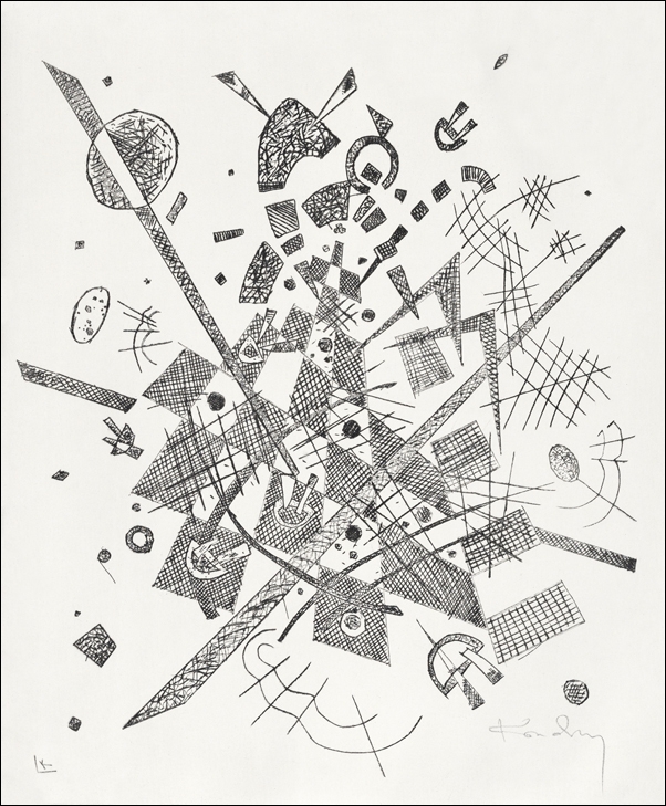Image of Kleine Welten IX, Wassily Kandinsky - plakat Wymiar do wyboru: 20x30 cm