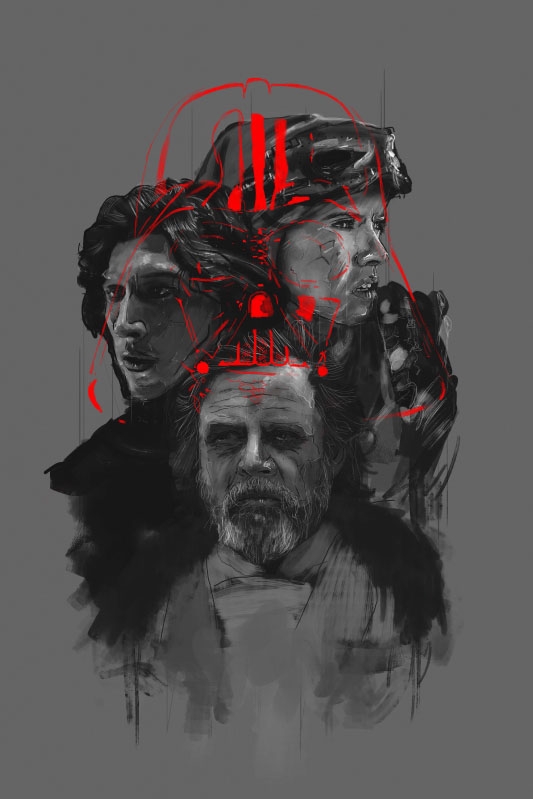 Image of Star Wars Gwiezdne Wojny III Generacja - plakat premium Wymiar do wyboru: 30x45 cm