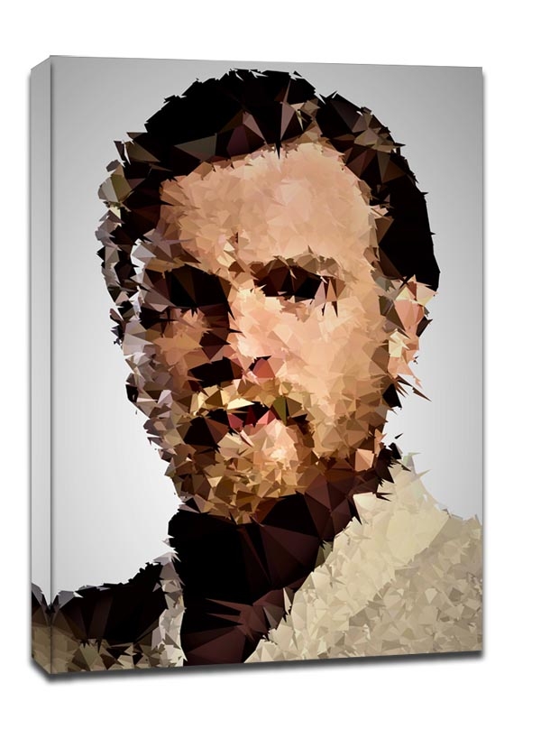 Image of POLYamory - Obi-Wan Kenobi, Gwiezdne Wojny Star Wars - obraz na płótnie Wymiar do wyboru: 60x80 cm