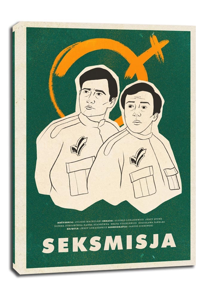 Image of Seksmisja - obraz na płótnie Wymiar do wyboru: 40x60 cm