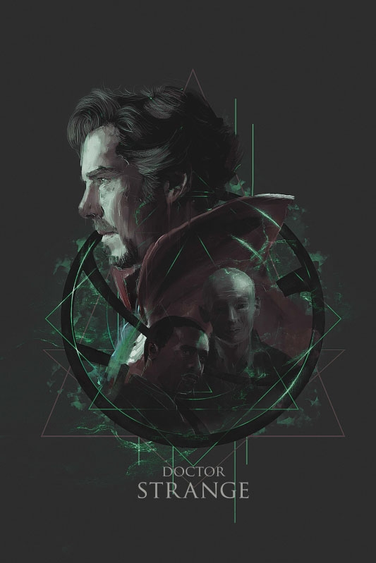 Image of Doctor Strange - plakat premium Wymiar do wyboru: 100x140 cm