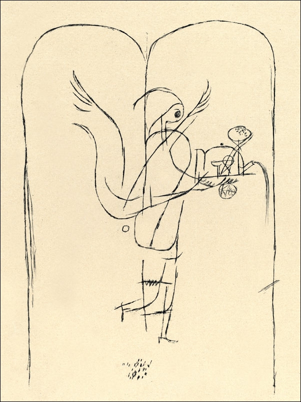 Image of A Genius Serves a Small Breakfast, Paul Klee - plakat Wymiar do wyboru: 21x29,7 cm