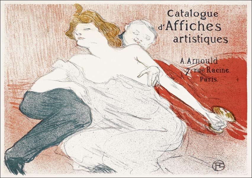 Image of The Debaucher, Henri De Toulouse-Lautrec - plakat Wymiar do wyboru: 100x70 cm