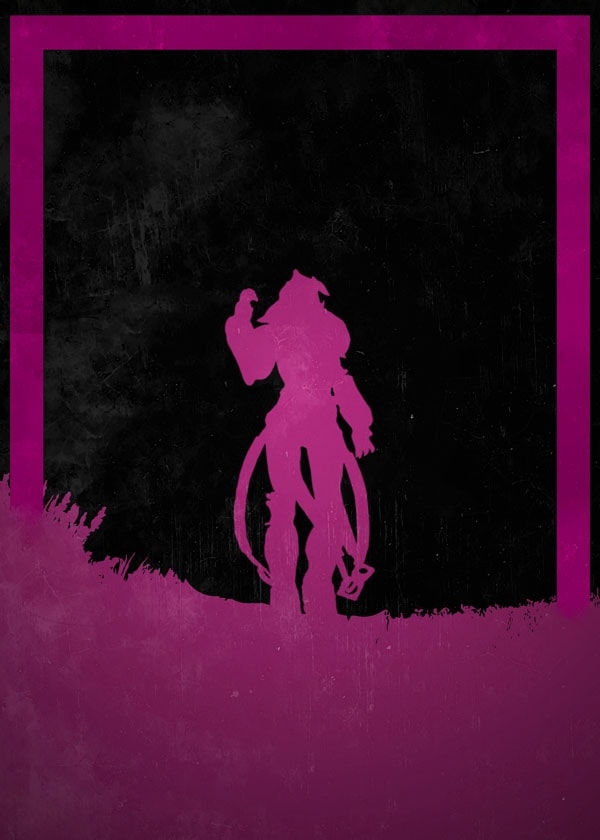 Image of Dusk of Villains - Queen Myrrah, Gears of War - plakat Wymiar do wyboru: 40x50 cm