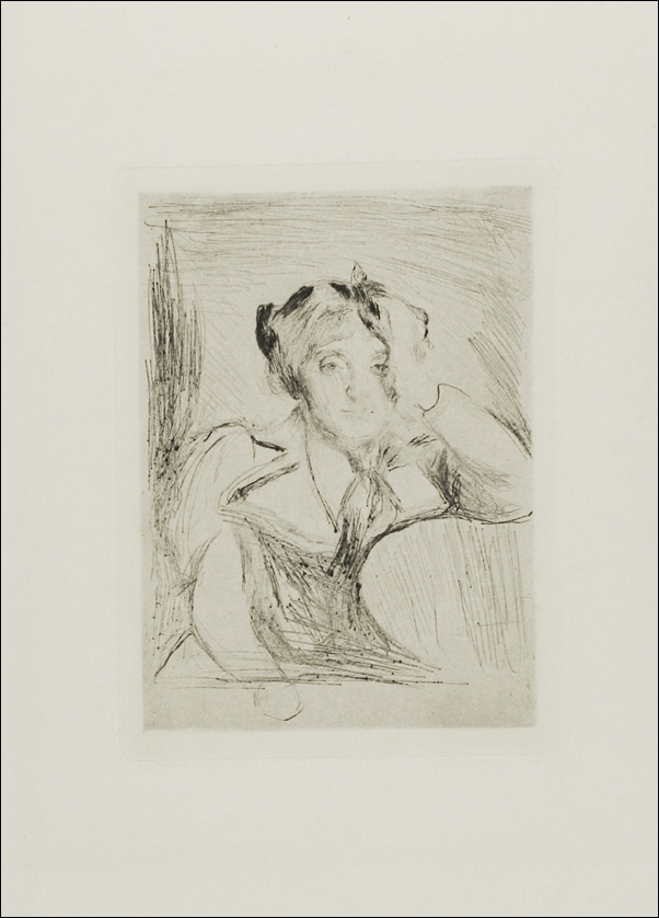 Image of Portrait of a Young Woman (The American Girl) (1894), Edvard Munch - plakat Wymiar do wyboru: 20x30 cm
