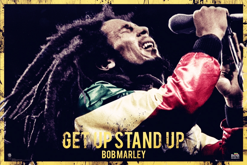 Image of Bob Marley - Get Up Stand Up - plakat