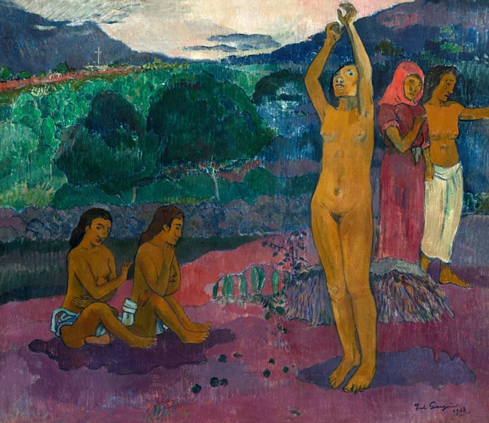 Image of The Invocation, Paul Gauguin - plakat Wymiar do wyboru: 30x20 cm
