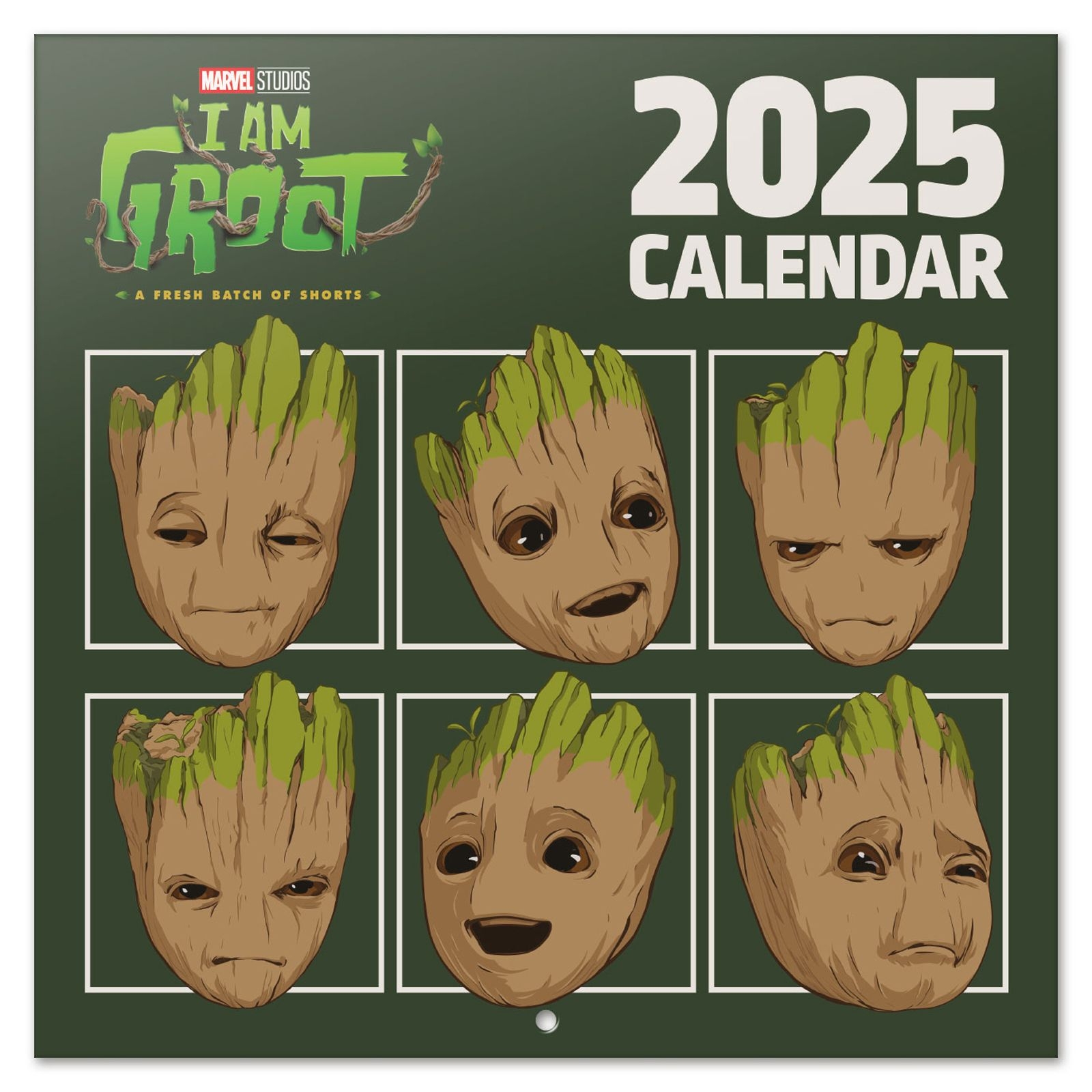 Image of Marvel I am Groot - Oficjalny Kalendarz 2025 Ścienny