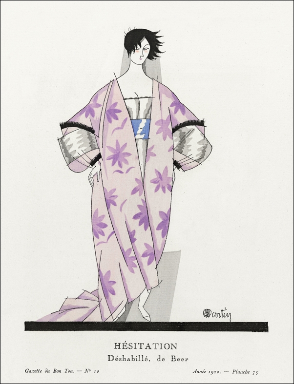 Image of Danaé: Cape du soir by Paul Poiret, Charles Martin - plakat Wymiar do wyboru: 40x50 cm