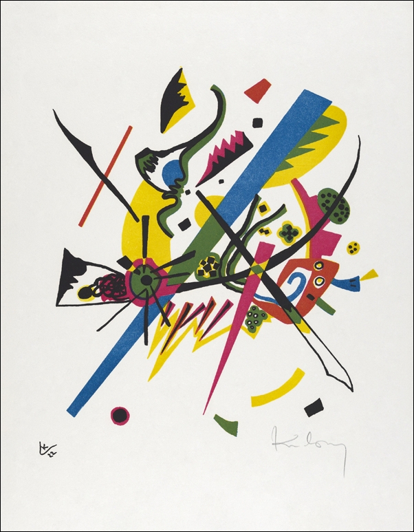 Image of Kleine Welten I, Wassily Kandinsky - plakat Wymiar do wyboru: 61x91,5 cm