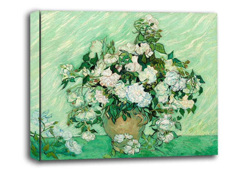 Image of Roses 1890, Vincent van Gogh - obraz na płótnie Wymiar do wyboru: 100x70 cm