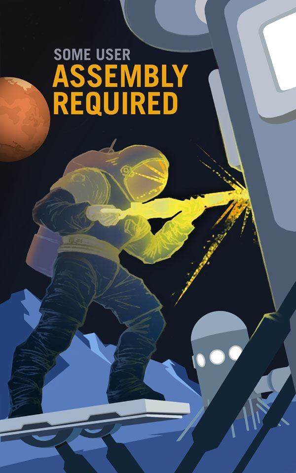 Image of Some User Assembly Required - plakat Wymiar do wyboru: 21x29,7 cm