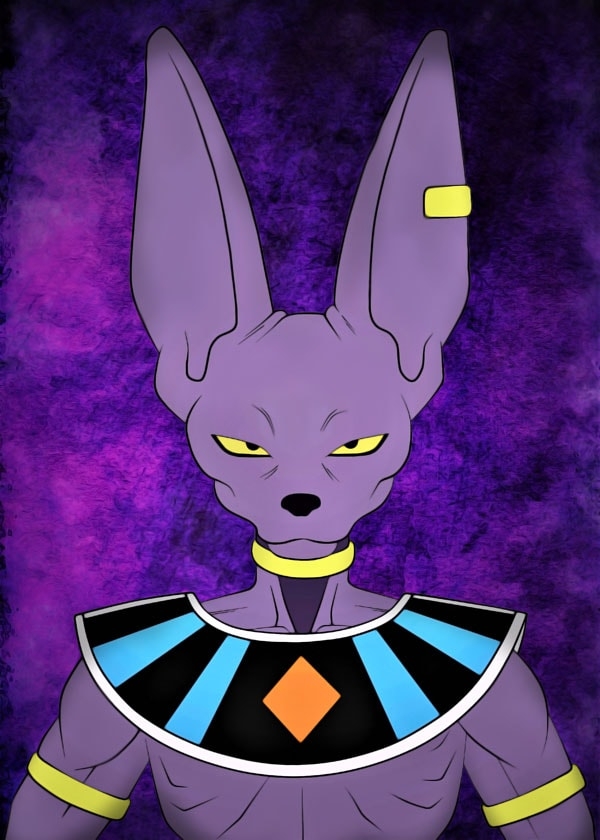 Image of Dragon Ball - Beerus - plakat Wymiar do wyboru: 20x30 cm