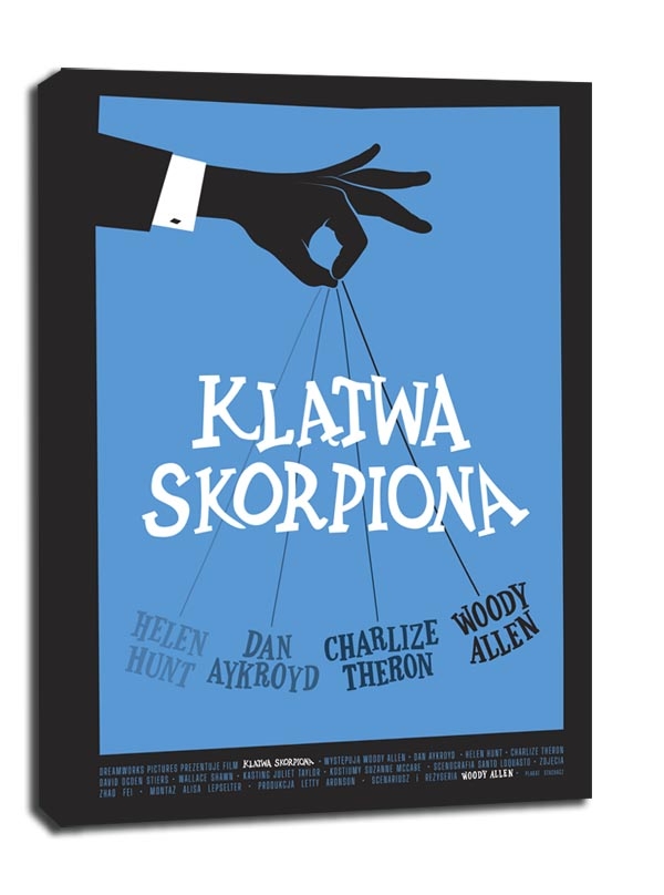 Image of Woody Allen Klątwa Skorpiona - obraz na płótnie Wymiar do wyboru: 40x50 cm