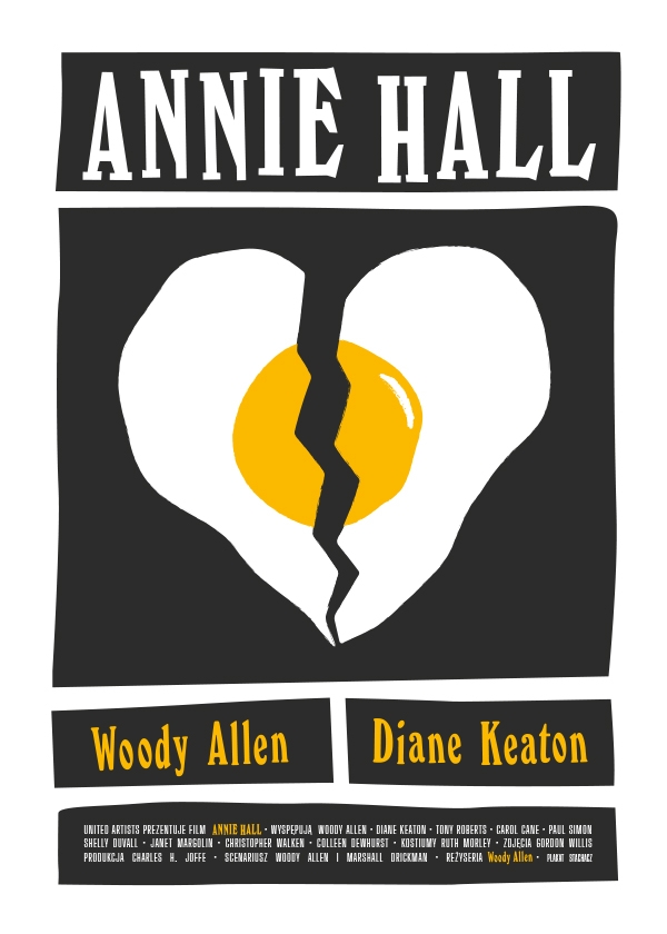 Image of Woody Allen Annie Hall - plakat Wymiar do wyboru: 21x29,7 cm