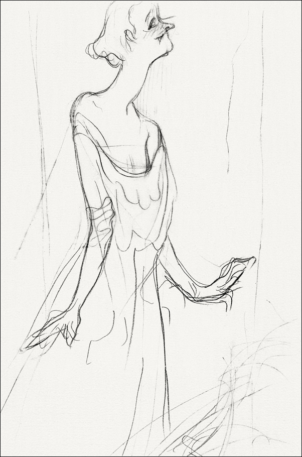 Image of Yvette Guilbert Singing, Henri De Toulouse-Lautrec - plakat Wymiar do wyboru: 50x70 cm