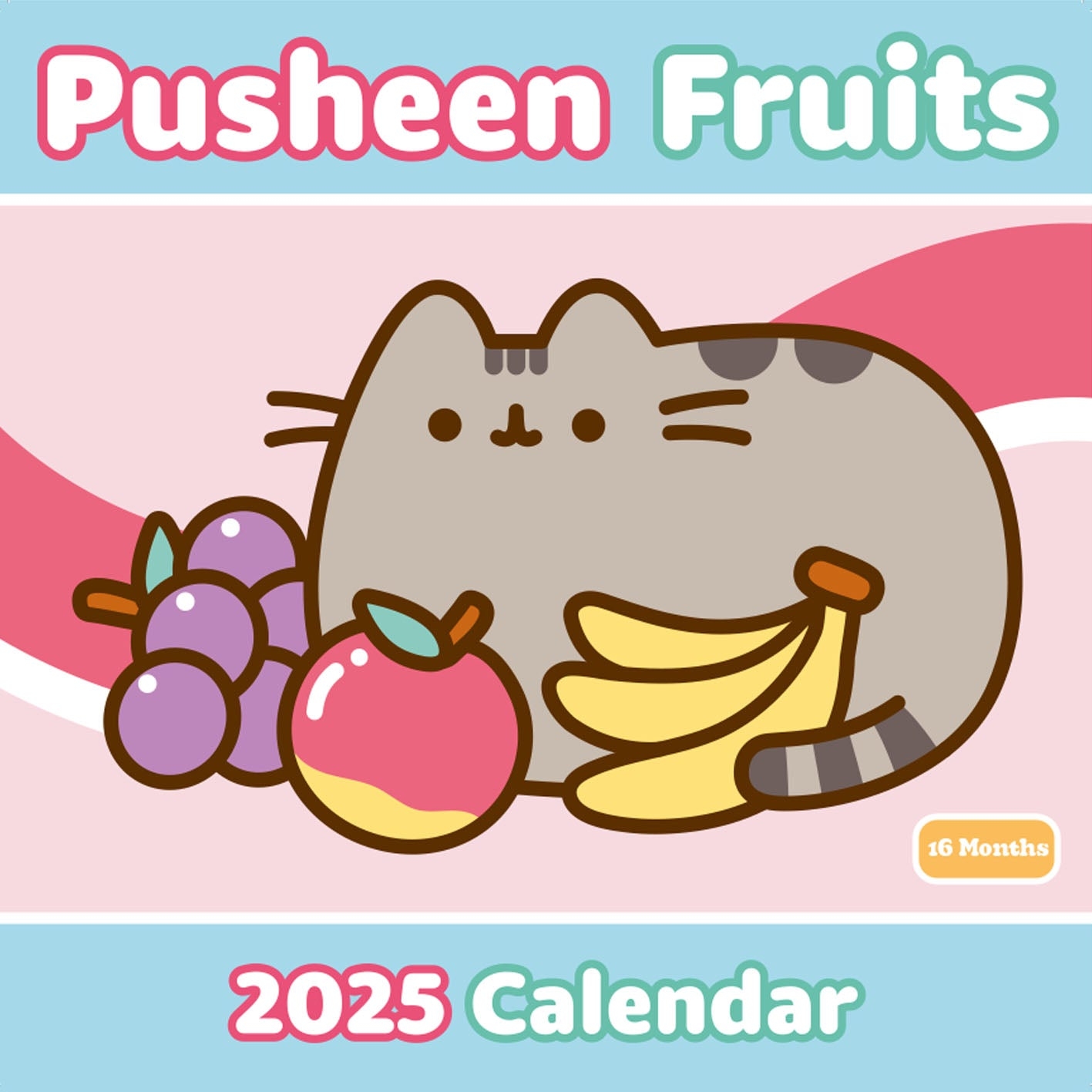 Image of Pusheen - Oficjalny Kalendarz 2025 Ścienny