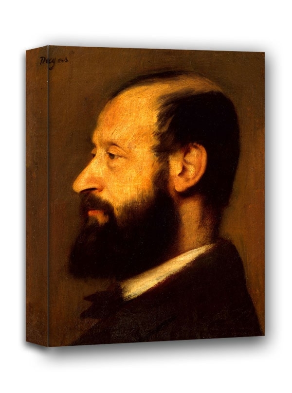 Image of Joseph Henri Altès, Edgar Degas - obraz na płótnie Wymiar do wyboru: 60x80 cm