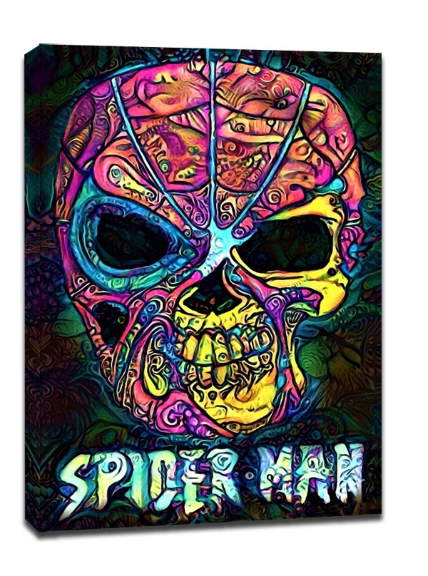 Image of PsychoSkulls, Spider-Man, Marvel - obraz na płótnie Wymiar do wyboru: 20x30 cm