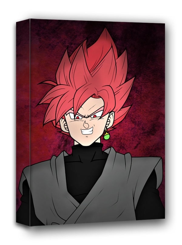 Image of Dragon Ball, Goku Black - obraz na płótnie Wymiar do wyboru: 40x60 cm