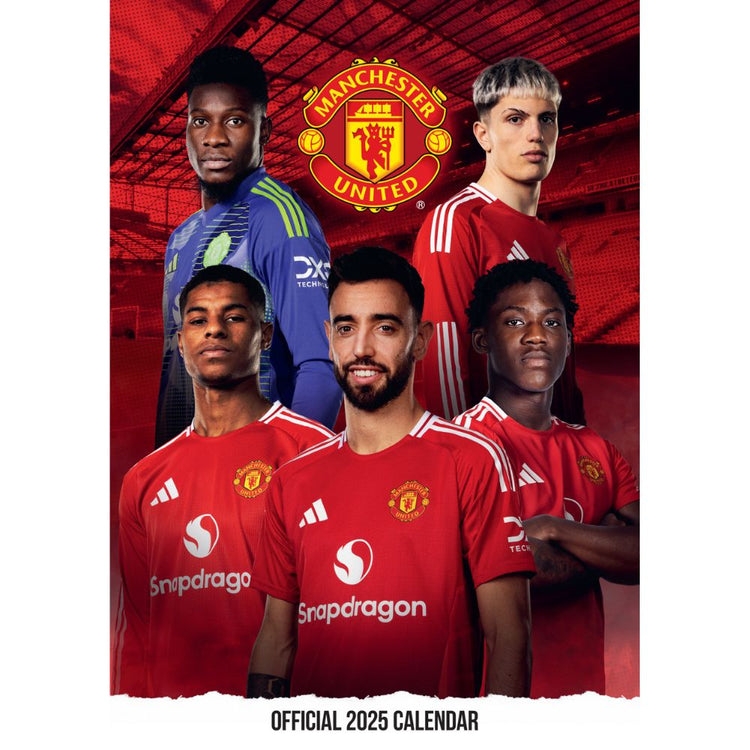 Image of Manchester United - Oficjalny Kalendarz 2025 Ścienny