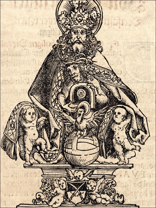 Image of Reliquary with the Trinity, Lucas Cranach the Elder - plakat Wymiar do wyboru: 59,4x84,1 cm