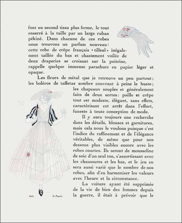 Image of Gazette du Bon Ton, George Barbier - plakat Wymiar do wyboru: 21x29,7 cm