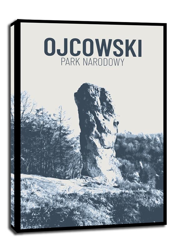 Image of Parki Narodowe, Ojców - obraz na płótnie Wymiar do wyboru: 60x80 cm