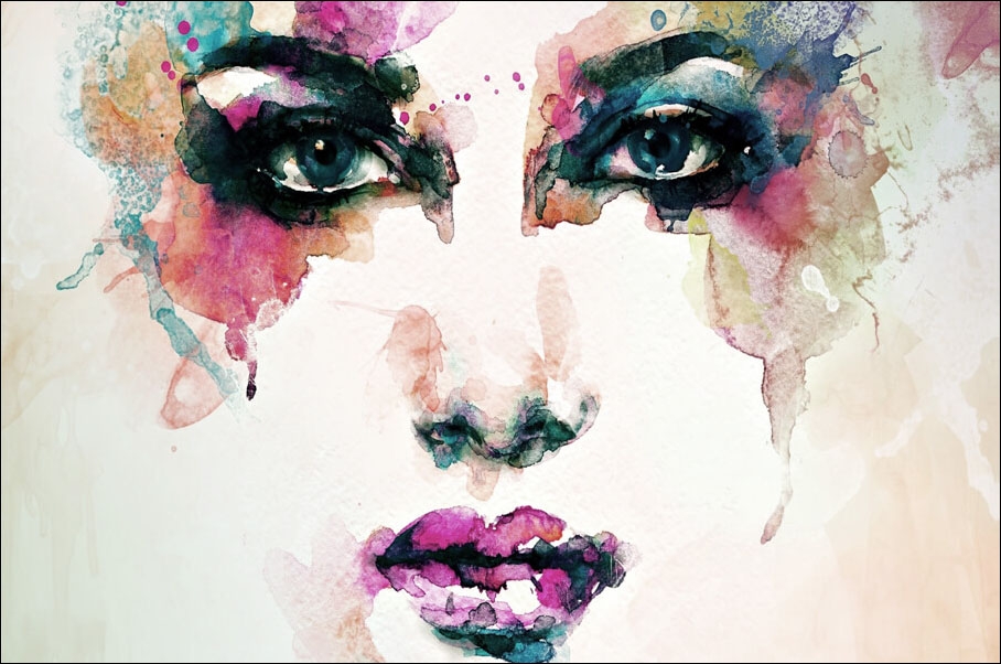 Image of Kobieta - plakat Wymiar do wyboru: 100x70 cm