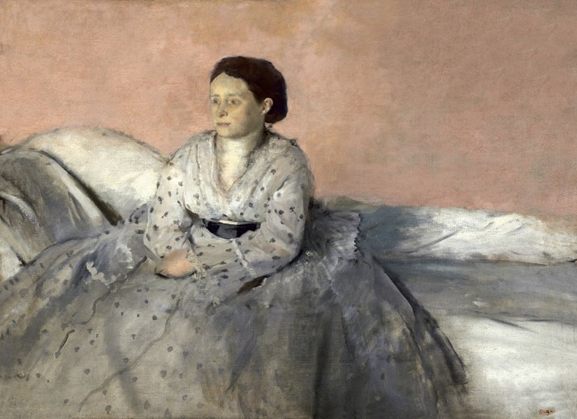 Image of Madame René de Gas, Edgar Degas - plakat Wymiar do wyboru: 40x30 cm