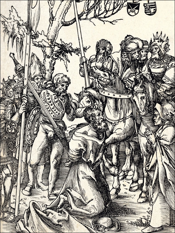 Image of James The Greater from the Martyrdom of the Twelve Apostles, Lucas Cranach the Elder - plakat Wymiar do wyboru: 59,4x84,1 cm