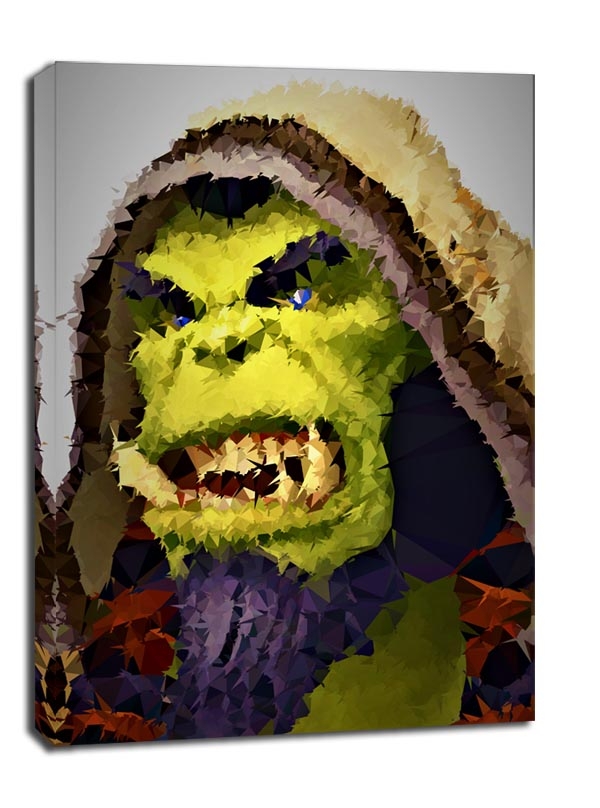 Image of POLYamory - Thrall, Warcraft - obraz na płótnie Wymiar do wyboru: 20x30 cm