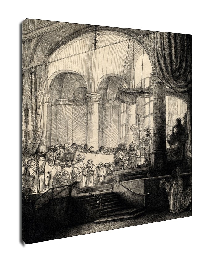 Image of Medea, or the Marriage of Jason and Creusa, Rembrandt - obraz na płótnie Wymiar do wyboru: 20x30 cm