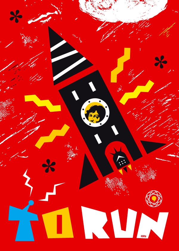 Image of to run (Toruń) - plakat Wymiar do wyboru: 40x60 cm