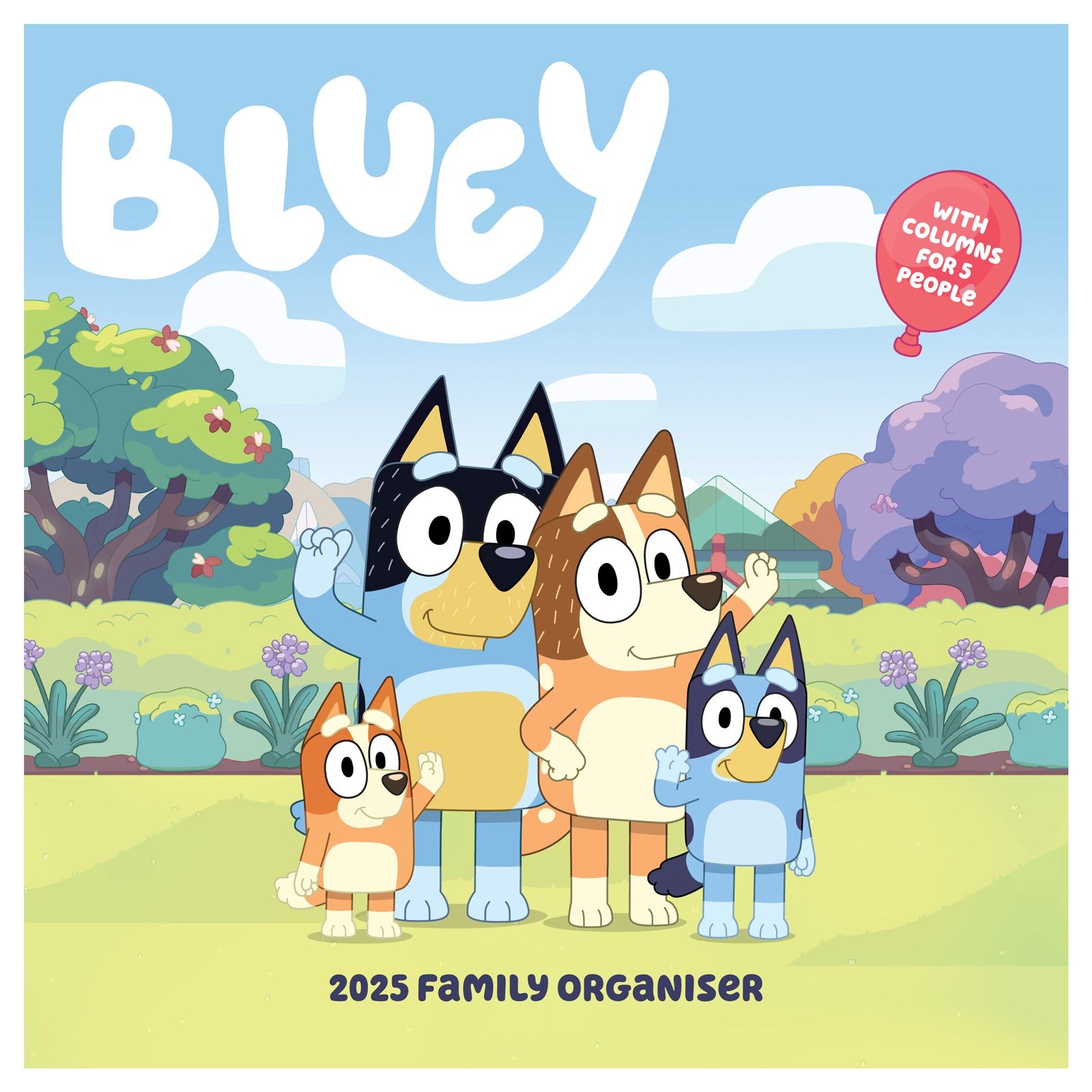 Image of Bluey Disney - Planer Rodzinny 2025 Kalendarz