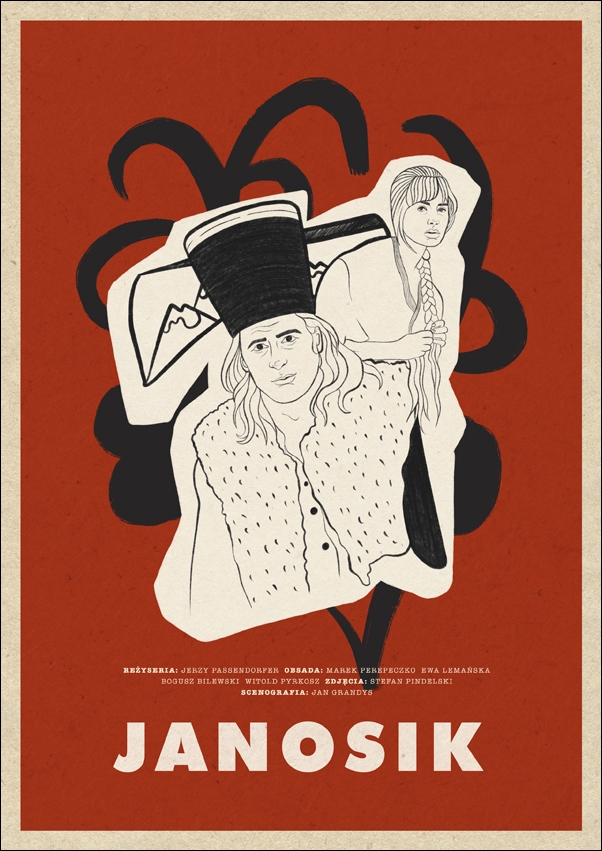 Image of Janosik - plakat Wymiar do wyboru: 29,7x42 cm