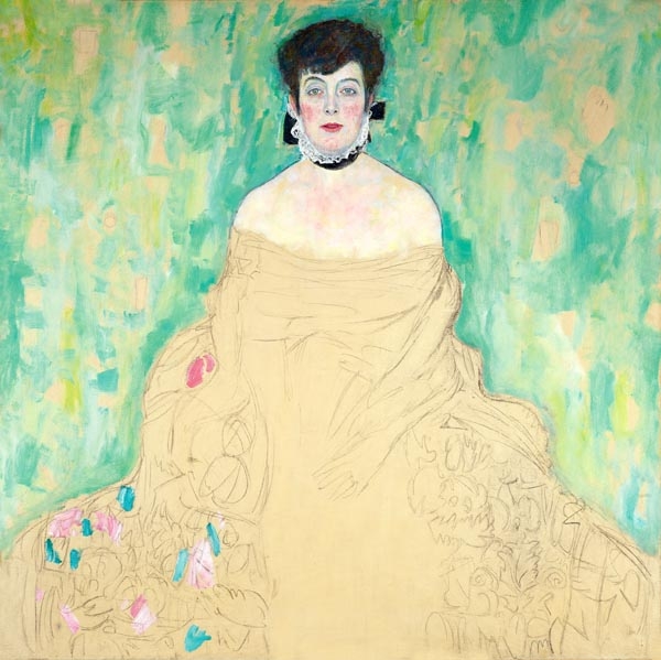 Image of Portret Amalie Zuckerkandl, Gustav Klimt - plakat Wymiar do wyboru: 50x50 cm
