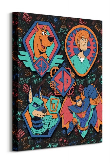 Image of Scoob! Advanced Tech Neon - obraz na płótnie