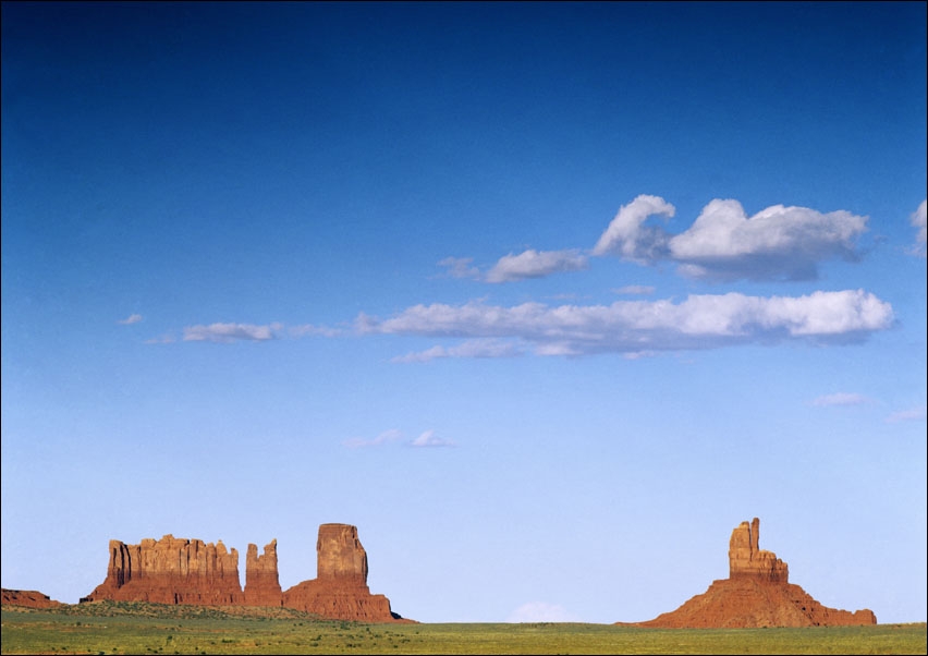 Image of View of Monument Valley in Arizona, USA., Carol Highsmith - plakat Wymiar do wyboru: 91,5x61 cm