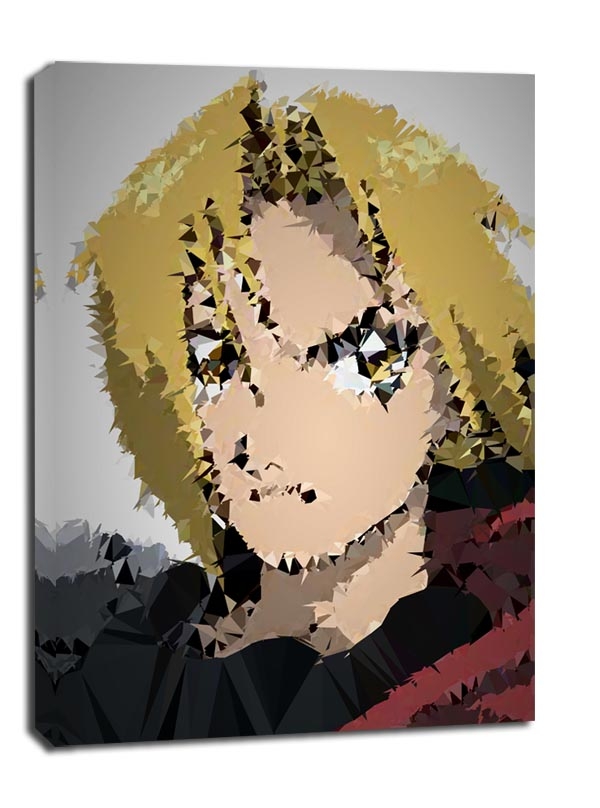 Image of POLYamory - Edward, Fullmetal Alchemist - obraz na płótnie Wymiar do wyboru: 20x30 cm