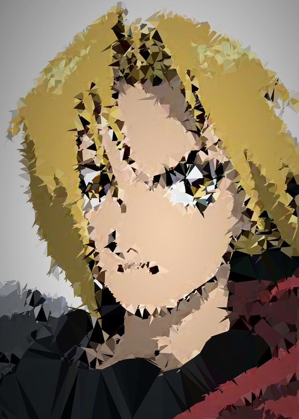 Image of POLYamory - Edward, Fullmetal Alchemist - plakat Wymiar do wyboru: 20x30 cm