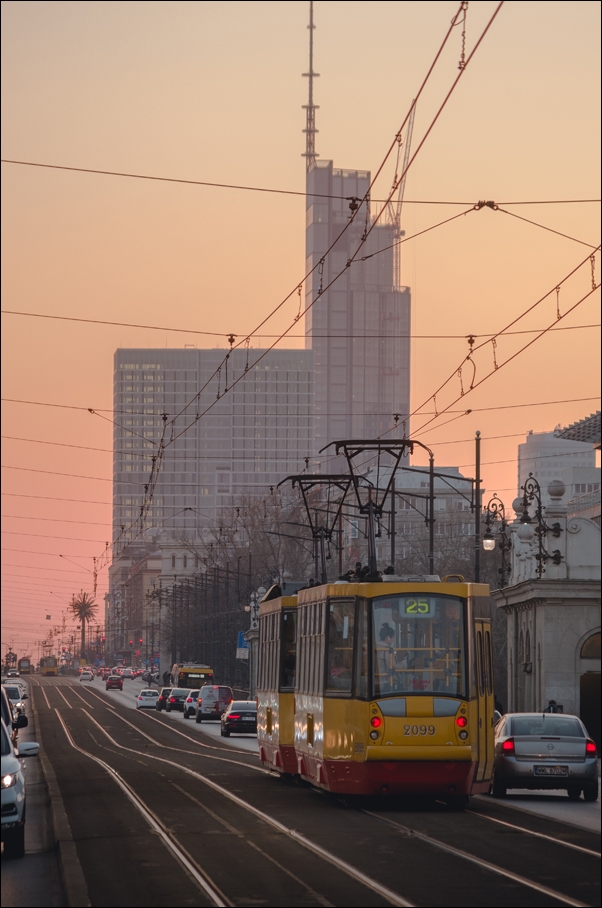 Image of Tramwaj 25 - plakat premium Wymiar do wyboru: 30x40 cm