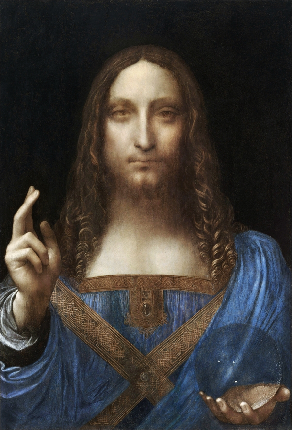 Image of Salvator Mundi, Leonardo Da Vinci - plakat Wymiar do wyboru: 29,7x42 cm