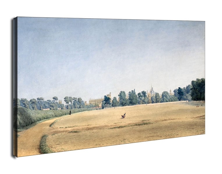 Image of View of University Park looking towards New College, Oxford, William Turner - obraz na płótnie Wymiar do wyboru: 70x50 cm