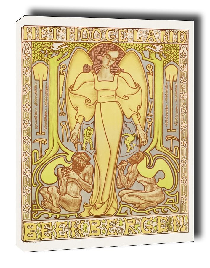 Image of The Hoogeland, Beekbergen, Jan Toorop - obraz na płótnie Wymiar do wyboru: 60x80 cm