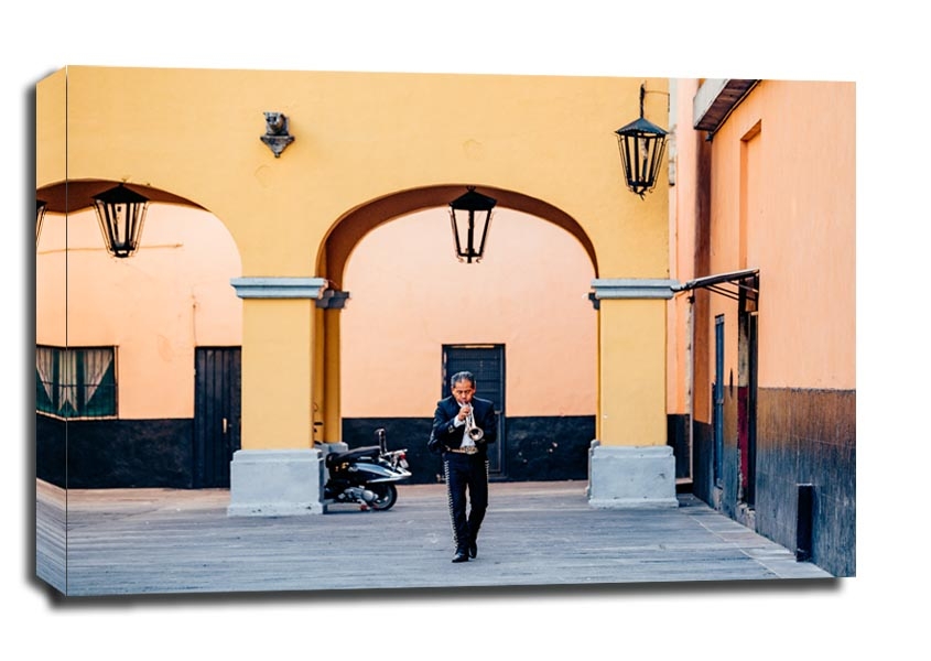 Image of Mariachi - Mexico City - obraz na płótnie Wymiar do wyboru: 100x70 cm