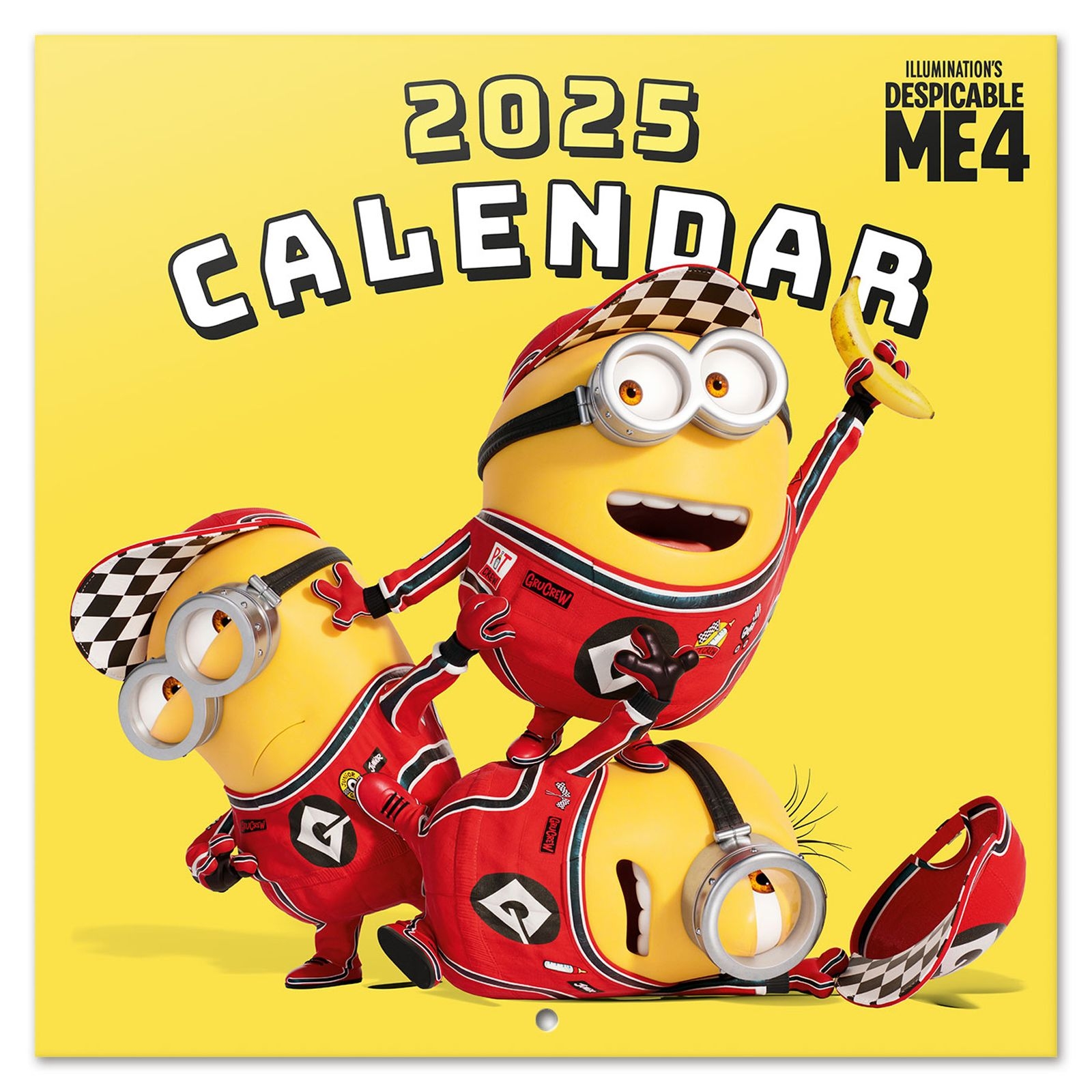 Image of Minionki - Oficjalny Kalendarz 2025 Ścienny