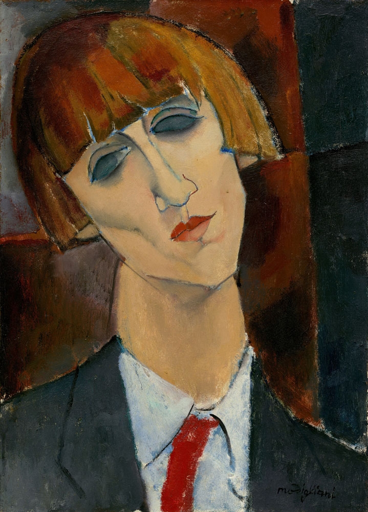 Image of Amedeo Modigliani Madame Kisling (1917) - plakat Wymiar do wyboru: 59,4x84,1 cm